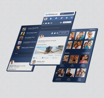 Platform Design for Quit Gamble