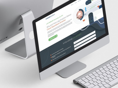 Landing page for ChaosSearch